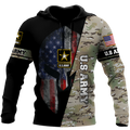 US Army US Veteran Army 3D All Over Printed Shirts DQBST10142001