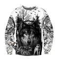 Wolf 3D All Over Printed Unisex Shirts No 06