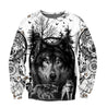 Wolf 3D All Over Printed Unisex Shirts No 06