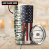 Customize Name United States Army Tumbler