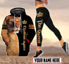 Customize Name Queen Lion Combo Hoodie + Legging