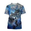 Wolf Native American 3D All Over Printed Unisex Shirts No 03