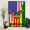 Viet Nam Veteran Poster Vertical 3D Printed