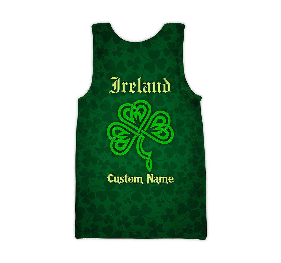 Customize Name Irish Saint Patrick's Day 3D All Over Printed Unisex Shirt