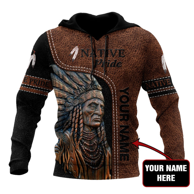 Custom Name Native American 3D All Over Printed Unisex Shirts