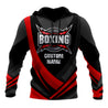 Customize Name Boxing 3D All Over Printed Unisex Shirts