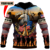 US Veteran Home Of The Free 3D All Over Printed Shirts DQB10132004