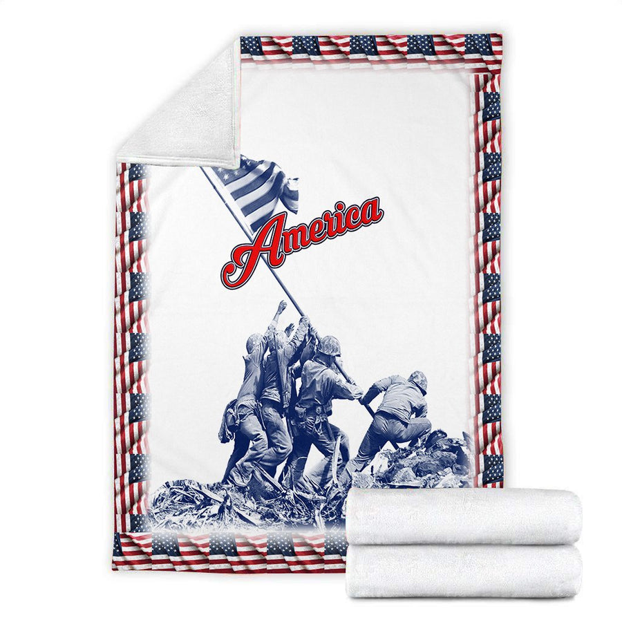 American 3D All Over Printed Blanket