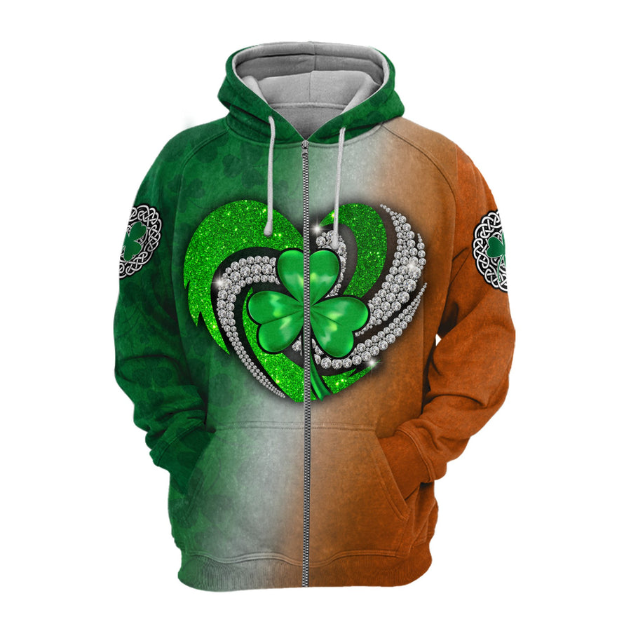 Irish Saint Patrick Day 3D All Over Printed Unisex Shirt