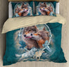 Wolf 3D All Over Printed Bedding Set