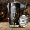 Sparta Warrior Lion Custom Name Tumbler