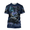 Wolf 3D All Over Printed Unisex Shirts No 03