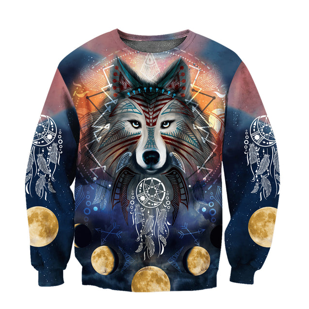 Wolf 3D All Over Printed Unisex Shirts No 12