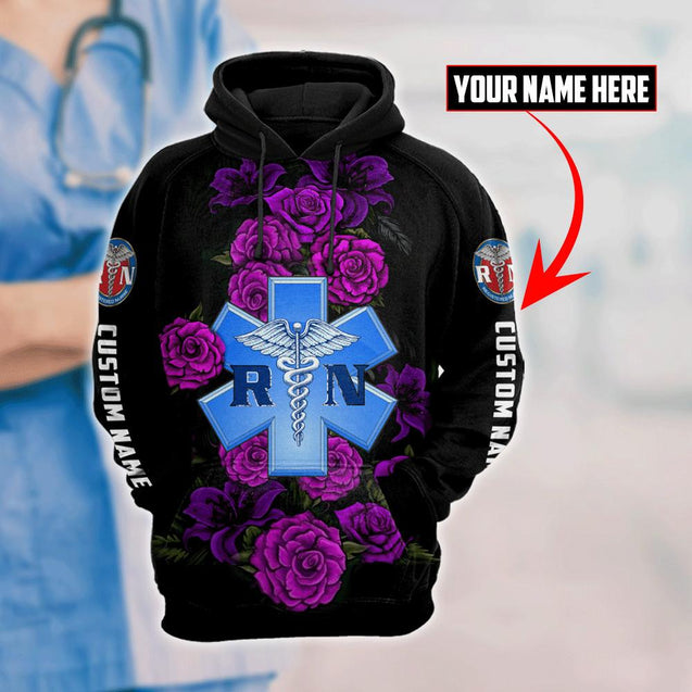 Premium Nurse Customize 3D All Over Printed Unisex Shirts