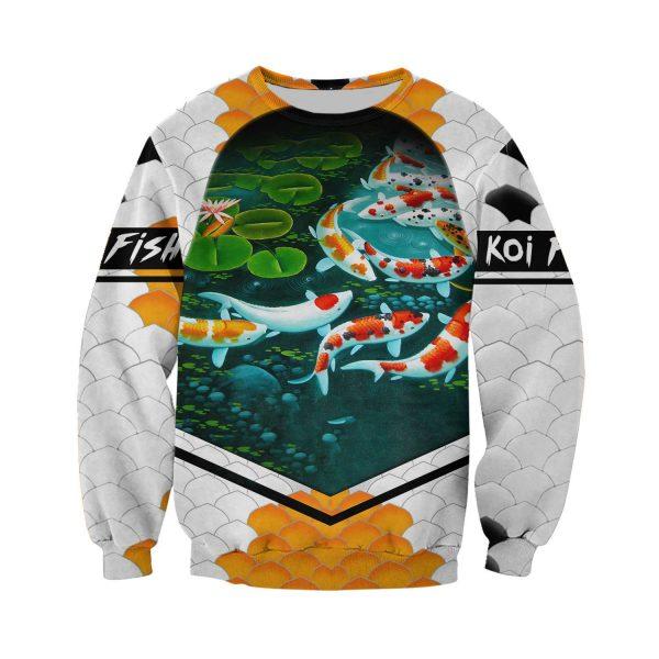 Beautiful Koi Fishing 3D All Over Printed Shirts  21022103.CXT