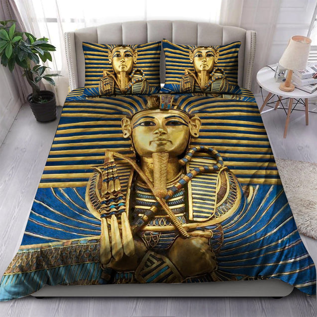 Ancient Egypt Pharaoh Bedding Set-HP-Bedding-HP Arts-Twin-Vibe Cosy™