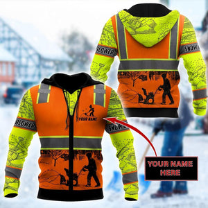 Snow Blower Man Custom 3D All Over Printed Unisex Shirts AM112041