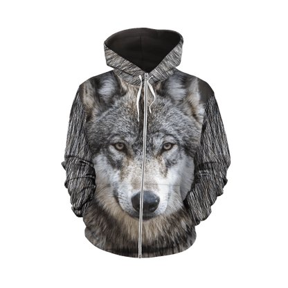 Wolf 3D All Over Printed Hoodie For Men and Women DQB10052001