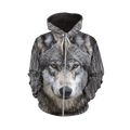 Wolf 3D All Over Printed Hoodie For Men and Women DQB10052001