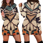 3D All Over Butterflies Hoodie Dress Leggings Blanket NNK-Apparel-NNK-Hoodie Dress-S-Vibe Cosy™