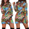 3D All Over Butterflies Art Hoodie Dress Leggings Blanket-Apparel-Khanh Arts-Hoodie Dress-S-Vibe Cosy™