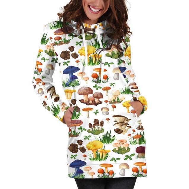 3D All Over Printing Many Mushroom Legging-Apparel-Phaethon-Hoodie Dress-S-Vibe Cosy™