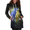 3D All Over Macaw Parrot Hoodie Dress-Apparel-PHL-Hoodie Dress-S-Vibe Cosy™