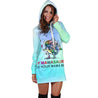 3D All Over Love Mamasaurus Hoodies Dress Leggings Blanket-Apparel-Khanh Arts-Hoodie Dress-S-Vibe Cosy™