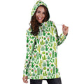 3D All Over Printing Green Cacti And Flower Legging-Apparel-NTH-Hoodie Dress-S-Vibe Cosy™