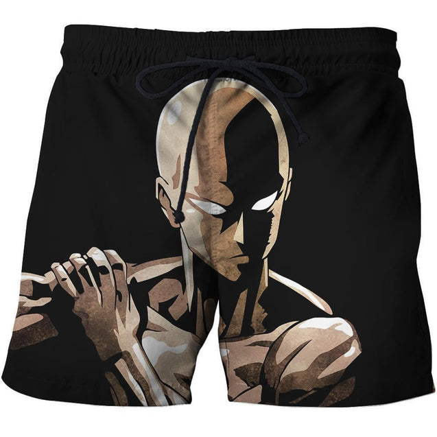 One Punch Man 3D One Punch Hero Saitama Super-Apparel-Phaethon-SHORTS-S-Vibe Cosy™