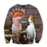 3D Printed Parrots-Apparel-PHL-Sweatshirt-S-Vibe Cosy™