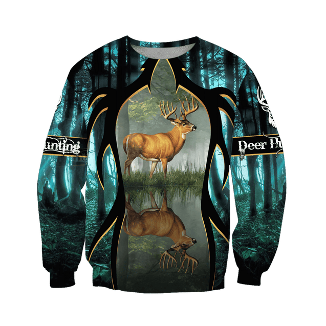 3D Unisex Hoodie Deer Hunting