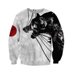 Wolf Fenrir Tattoo 3D All Over Printed Unisex Shirts