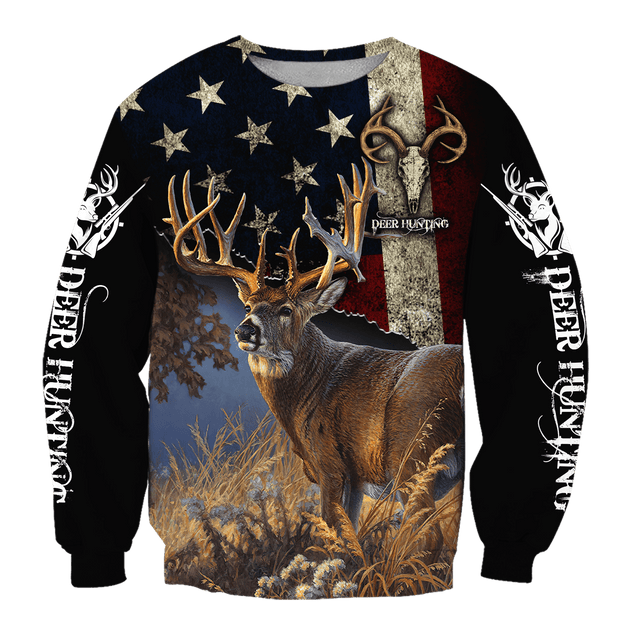 All Over Printed Deer Hunting Hoodie MEI09212001