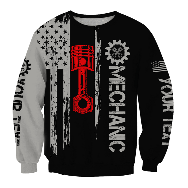 Personalized Mechanic 3D All Over Printed Shirts For Men And Women TN15092002