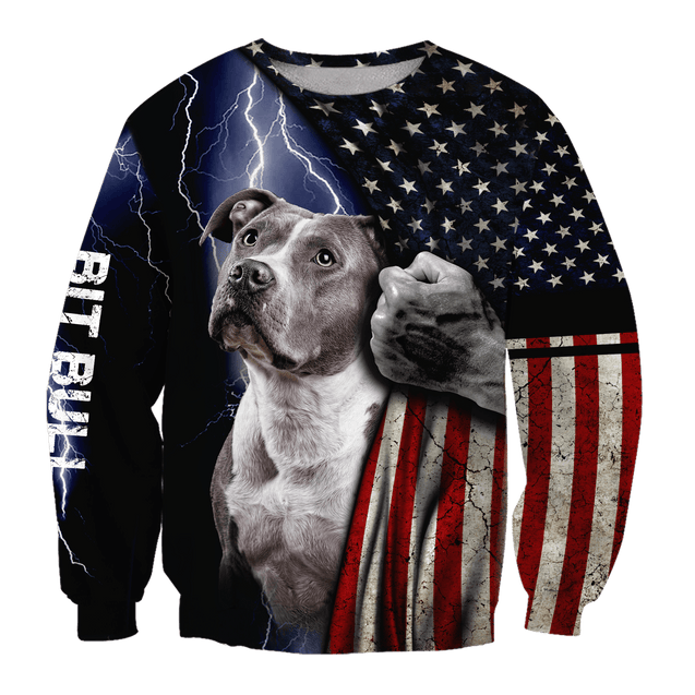 Pit Bull There Is Only One Dangerous Breed Humans Hoodie AM092052