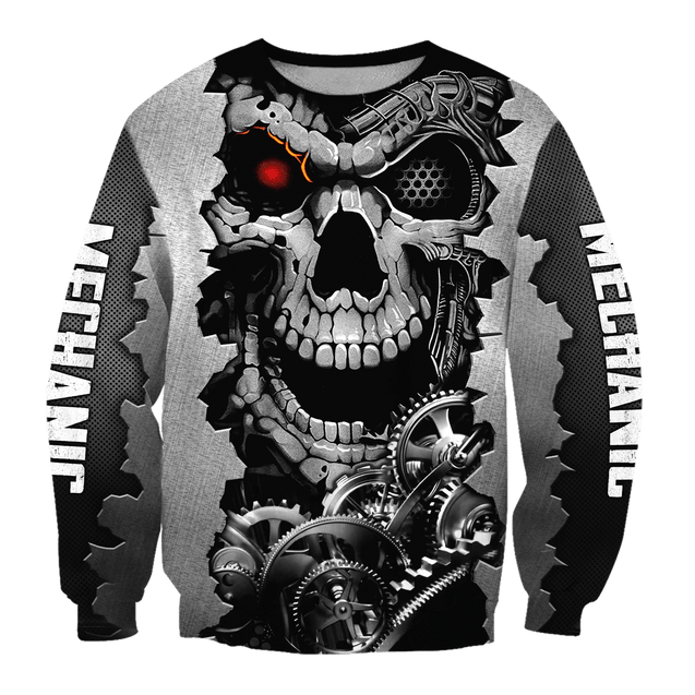 Mechanic 3D All Over Printed Hoodie For Men and Women TN16092001