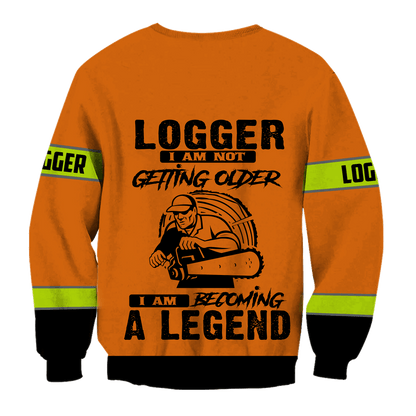 Brave Logger Man Legend Unisex Shirts AM102036