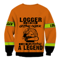 Brave Logger Man Legend Unisex Shirts AM102036