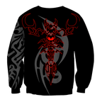 Scorpio Tattoo 3D All Over Printed Shirt for Men and Women