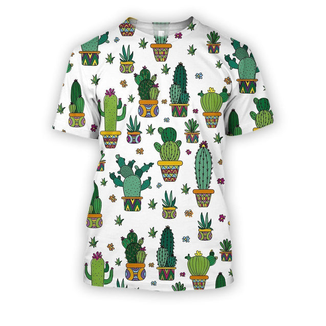 All Over Printed Cacti Shirts-Apparel-HbArts-T-Shirt-S-Vibe Cosy™