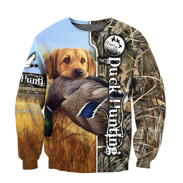 Mallard Duck Hunting 3D All Over Printed Shirts for Men and Women AM261104-Apparel-TT-Sweatshirts-S-Vibe Cosy™