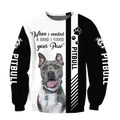 Pitbull 3D All Over Printed Shirts for Men and Women AM090105-Apparel-TT-Sweatshirts-S-Vibe Cosy™