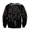 Native American Dreamcatcher 3D All Over Printed Shirts For Men and Women TT062060-Apparel-TT-Sweatshirts-S-Vibe Cosy™