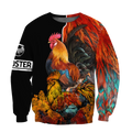 Rooster 3D All Over Printed Shirts for Men and Women AM030104-Apparel-TT-Sweatshirts-S-Vibe Cosy™
