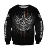 Awesome Skull Motorbike Combo Hoodie AM072060-LAM-Apparel-LAM-SweatShirts-S-Vibe Cosy™