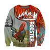 Rooster 3D All Over Printed Shirts for Men and Women AM030103-Apparel-TT-Sweatshirts-S-Vibe Cosy™