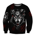 Wolf 3D All Over Printed Hoodie For Men and Women AM082071S1