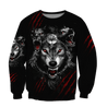 Wolf 3D All Over Printed Hoodie For Men and Women AM082071S1