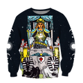 Tarot Cards The Chariot 3D All Over Printed Shirts For Men and Women AM150601-Apparel-TT-Sweatshirts-S-Vibe Cosy™